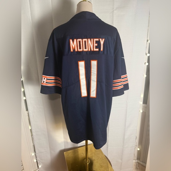 NFL Navy and Orange Men's Jersey - Picture 1 of 8